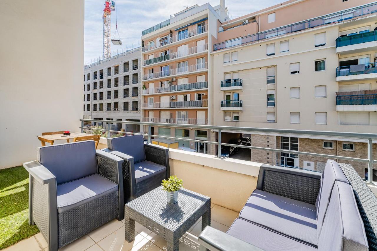 La Joliette; Duplex 2 Chambres, Parking Inclus+ Terrasse+ Ascenseur Марсилия Екстериор снимка