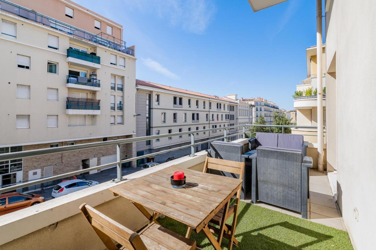 La Joliette; Duplex 2 Chambres, Parking Inclus+ Terrasse+ Ascenseur Марсилия Екстериор снимка